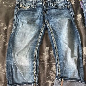 Rock Revival crop jeans